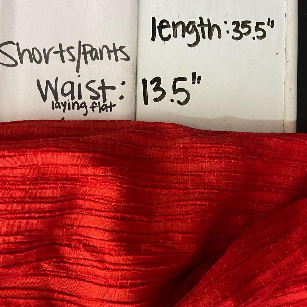 Lulus Womens Maxi Skirt Red Size Small Midsummer Memories Boho Textured Festival - Picture 9 of 9